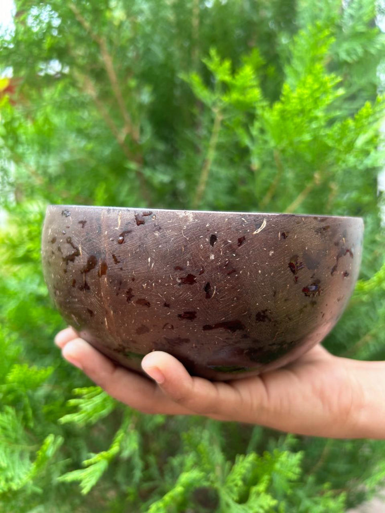 Natural Coconut Shell Bowl – Eco-Friendly & Handcrafted